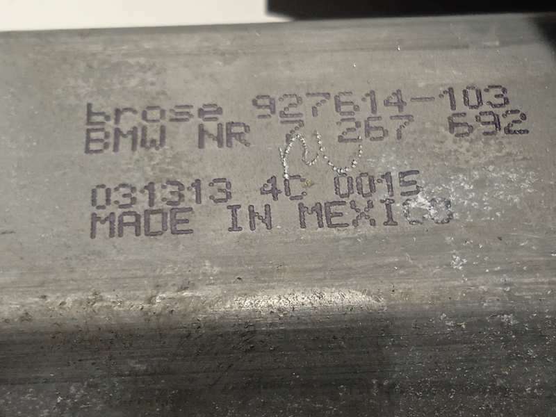 Recambio de elevalunas trasero derecho para bmw x5 (e70) xdrive30d referencia OEM IAM 7267692 51357166382 67627267692 - Negro 4