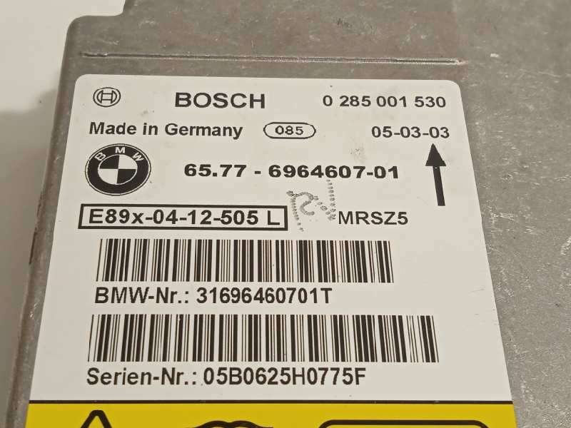 Recambio de centralita airbag para bmw serie 1 berlina (e81/e87) 116i referencia OEM IAM 65776964607  0285001530 - Gris 4