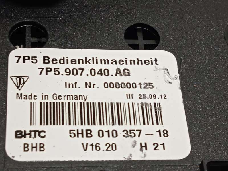 Recambio de mando multifuncion para porsche cayenne (typ 92aa) diesel referencia OEM IAM 7P5907040AG 95865310205 - Negro 7