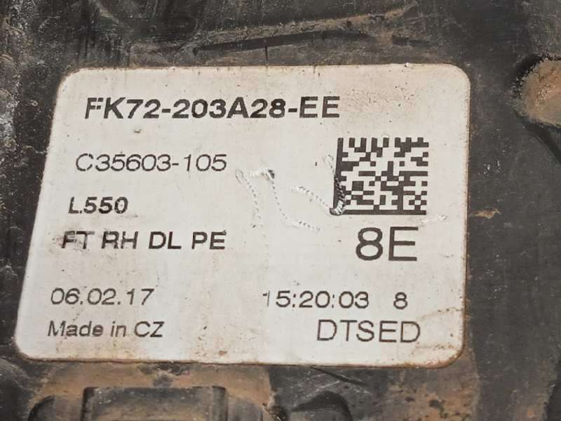 Recambio de cerradura puerta delantera derecha para land rover discovery sport 2.0 td4 cat referencia OEM IAM FK72203A28EE - Gris 5