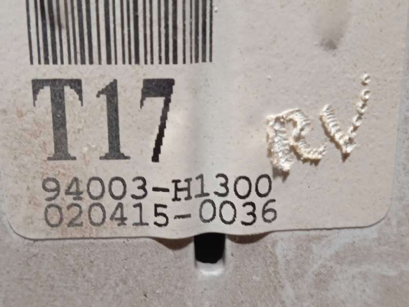 Recambio de cuadro instrumentos para hyundai terracan (hp) 2.9 crdi cat referencia OEM IAM 94003H1300  0204150036 7