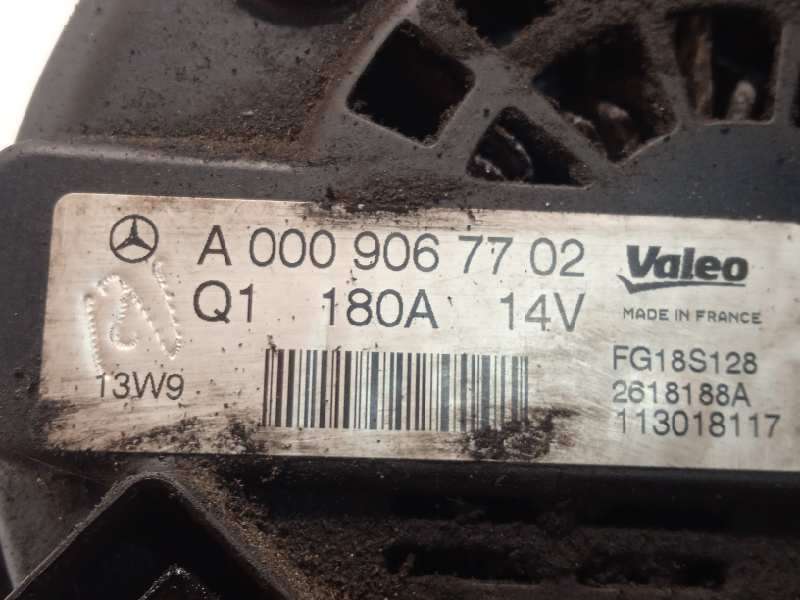 Recambio de alternador para mercedes-benz clase e (w212) lim. 250 cdi blueefficiency (212.003) referencia OEM IAM A0009067702 26 - Negro 4
