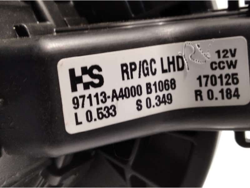 Recambio de motor calefaccion para kia carens ( ) 1.7 crdi cat referencia OEM IAM 97113A4000 5