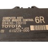 Recambio de centralita confort para lexus nx 300h 4wd referencia OEM IAM 8943078010  