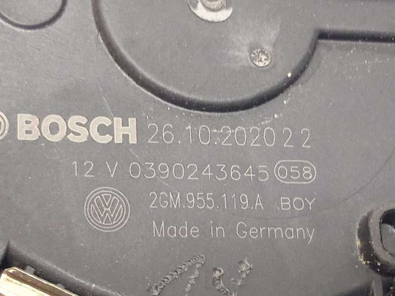 Recambio de motor limpia delantero para volkswagen t-roc advance referencia OEM IAM 2GM955119A  2GA955023A - Negro 4