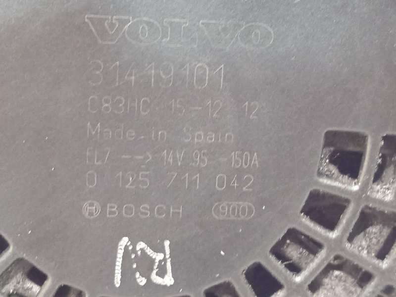Recambio de alternador para volvo v60 kombi 2.0 diesel cat referencia OEM IAM 31419101  0125711042 - Blanco 4