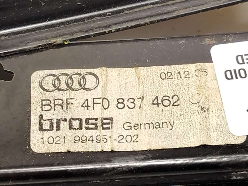 Recambio de elevalunas delantero derecho para audi a6 c6 (4f2) 2.0 tdi referencia OEM IAM 4F0837462C 4F0959802D - Marron 3