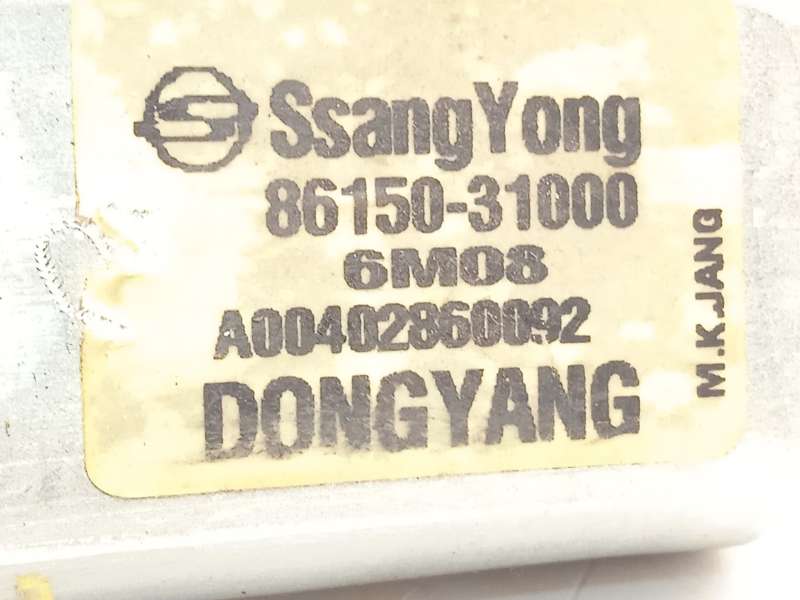 Recambio de motor limpia trasero para ssangyong actyon i 2.0 xdi referencia OEM IAM 8615031000 4