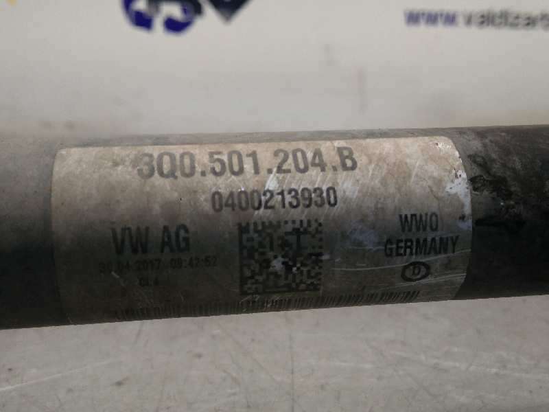 Recambio de transmision trasera derecha para volkswagen tiguan 2.0 tdi referencia OEM IAM 3Q0501204B - Gris 4