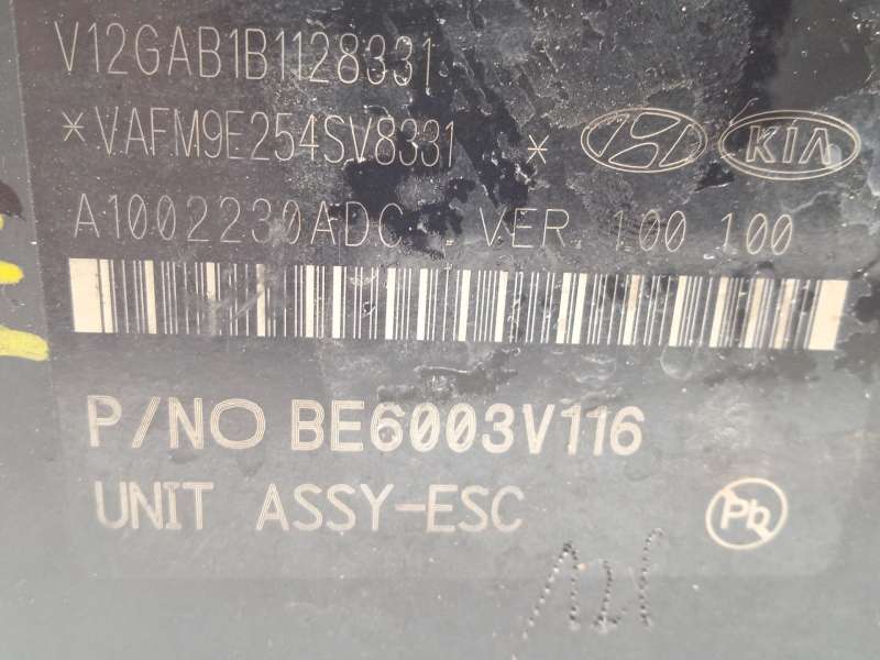 Recambio de abs para kia stonic (yb) 1.6 crdi referencia OEM IAM 58920H8360 BE6003V116 MGH85ADBH6013V120 5