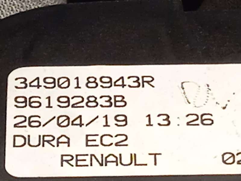 Recambio de palanca cambio para dacia dokker furgón/monospace 1.6 lpg referencia OEM IAM 349018943R - Blanco 5
