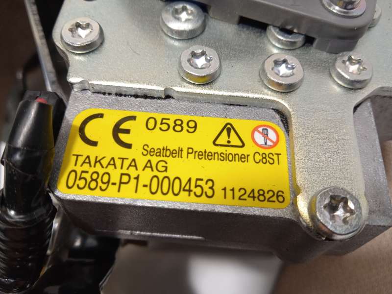 Recambio de cinturon seguridad trasero derecho para subaru outback (bs) 2.0 d awd (bsd) referencia OEM IAM 64660AL020WM  0589P10 3