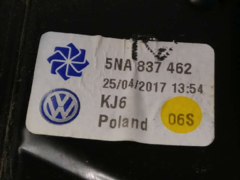 Recambio de elevalunas delantero derecho para volkswagen tiguan 2.0 tdi referencia OEM IAM 5NA837462  5Q0959801C - Gris 3