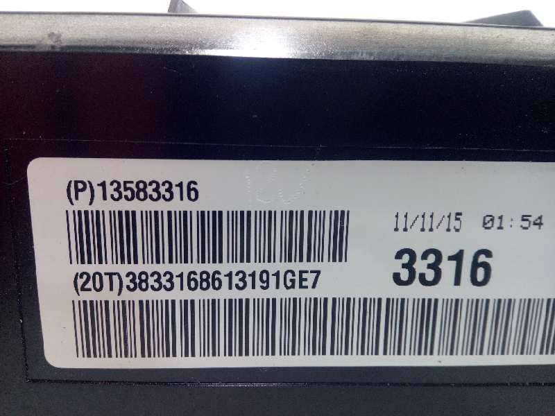 Recambio de modulo electronico para opel insignia berlina 2.0 16v cdti referencia OEM IAM 13583316 3