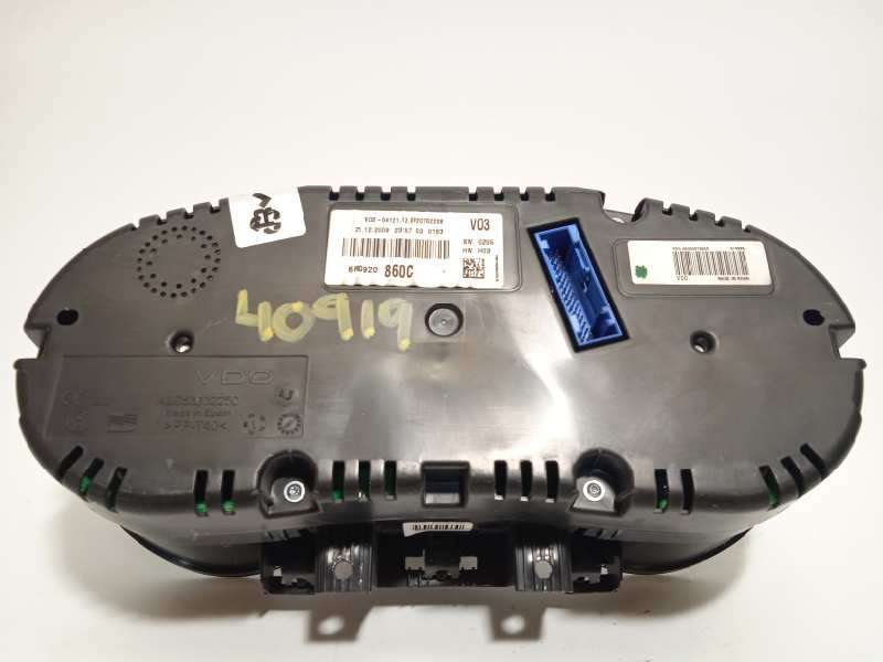 Recambio de cuadro instrumentos para volkswagen polo (6r1) 1.4 fsi referencia OEM IAM 6R0920860C - Blanco 4