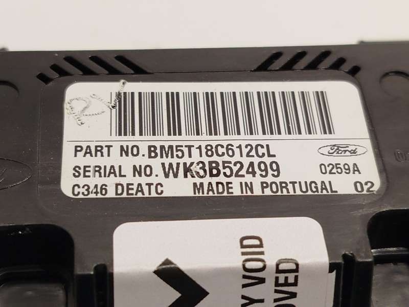Recambio de mando climatizador para ford focus iii 1.6 tdci referencia OEM IAM BM5T18C612CL 1866942 - Negro 5