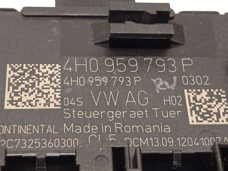 Recambio de modulo confort para porsche cayenne (typ 92aa) diesel referencia OEM IAM 4H0959793P - Negro 4