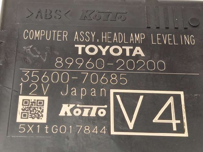 Recambio de modulo electronico para toyota avensis touring sports advance referencia OEM IAM 8996020200  3560070685 3