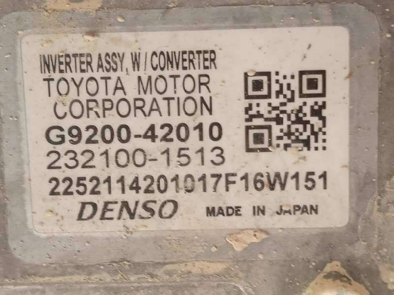 Recambio de convertidor potencia para toyota rav 4 advance hybrid referencia OEM IAM G920042010 G92A042040 2321001513 - Blanco 5