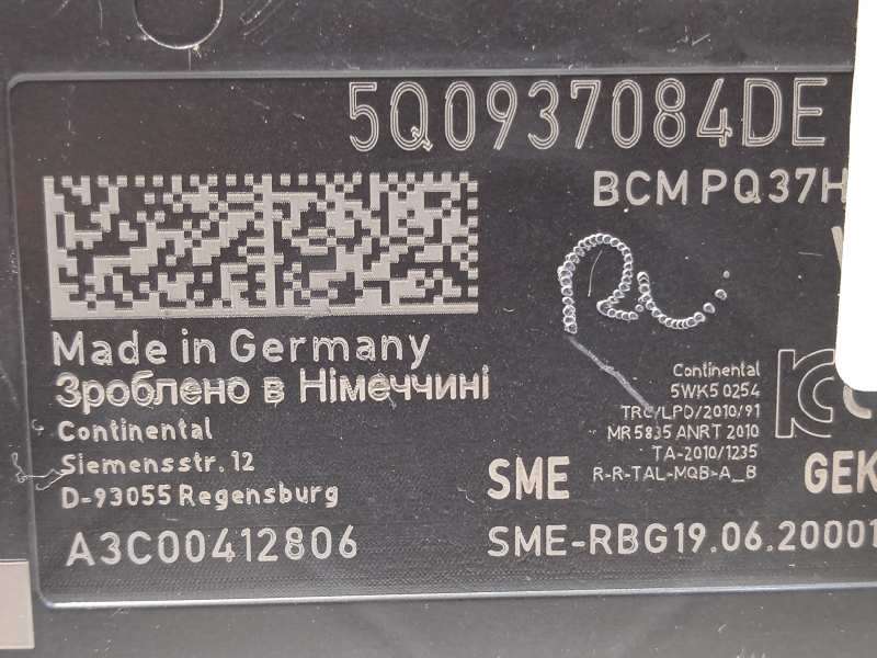 Recambio de modulo electronico para volkswagen t-roc advance referencia OEM IAM 5Q0937084DE  A3C00412806 - Blanco 3