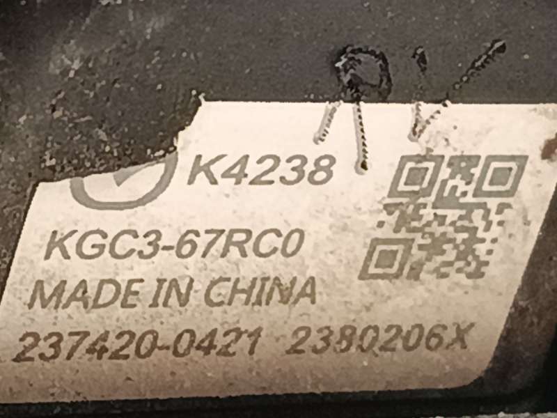 Recambio de modulo electronico para mazda cx-5 (kf) 2.0 e-skyactiv g 165 referencia OEM IAM KGC367RC0 5