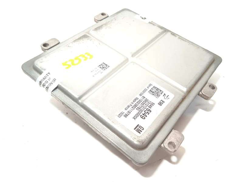 Recambio de centralita motor uce para opel astra j sports tourer 1.6 cdti dpf referencia OEM IAM 55486549 55591599 395357783 - Blanco 2