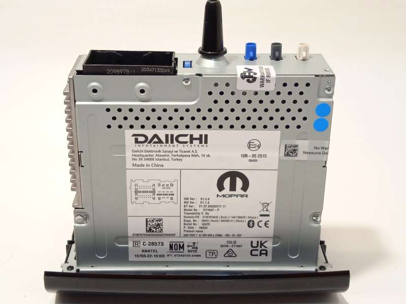 Recambio de sistema navegacion gps para opel movano c furgoneta (u9) 2.2 d referencia OEM IAM 14411884ZD 1690682580 7357876430 6