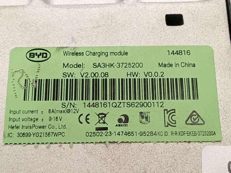 Recambio de modulo electronico para byd seal u dm-i referencia OEM IAM SA3HK3825200 4
