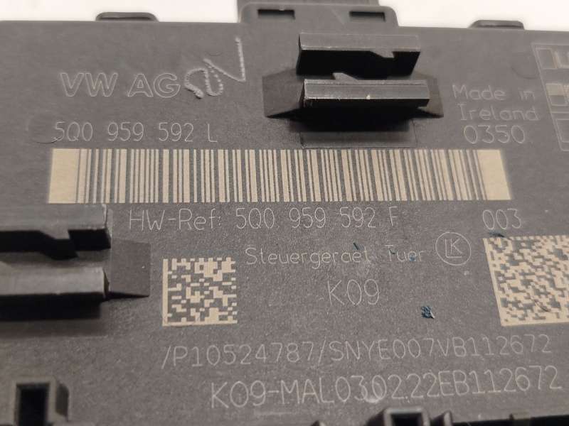 Recambio de centralita confort para volkswagen passat b8 (3g2, cb2) 2.0 tdi referencia OEM IAM 5Q0959592L 4