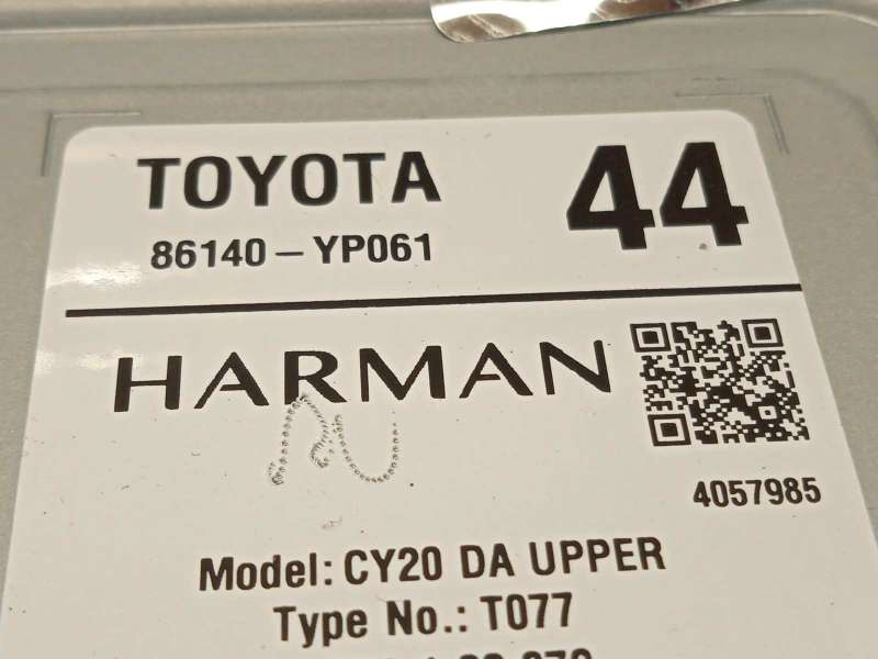 Recambio de sistema navegacion gps para toyota yaris (ksp211 active referencia OEM IAM 86140YP061 5