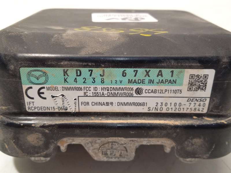Recambio de modulo electronico para mazda cx-5 (kf) 2.5 awd referencia OEM IAM KD7J67XA1  2301007740 - Negro 4