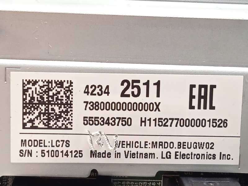 Recambio de pantalla multifuncion para opel astra k sports tourer dynamic referencia OEM IAM 42342511  555343750 6