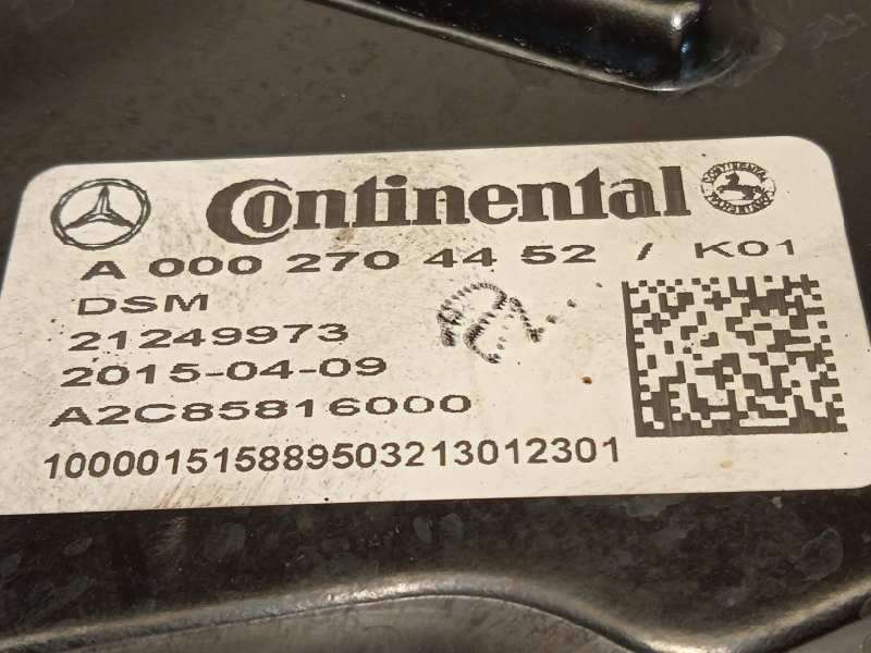 Recambio de centralita cambio automatico para mercedes-benz clase c (w205) familiar c 220 t cdi bluetec (205.204) referencia OEM 2