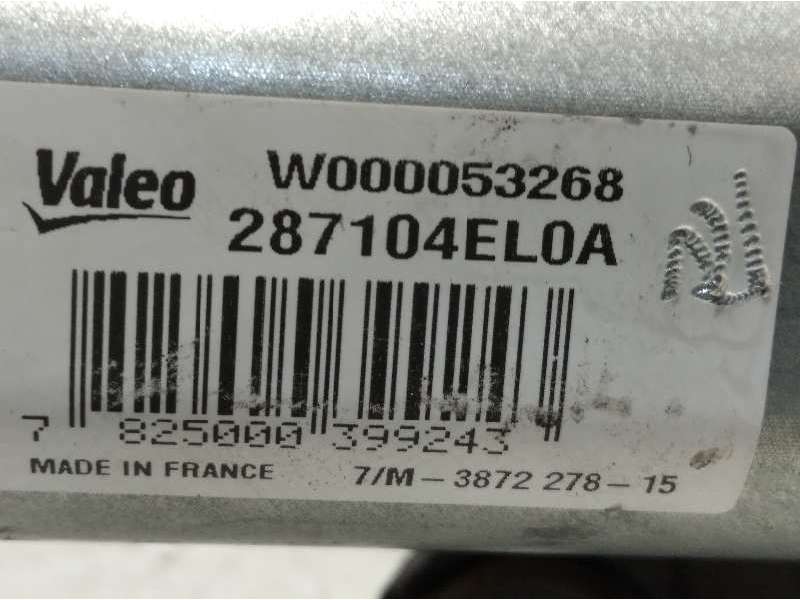 Recambio de motor limpia trasero para nissan qashqai (j11) 1.5 turbodiesel cat referencia OEM IAM 287104EL0A  W000053268 - Gris 3