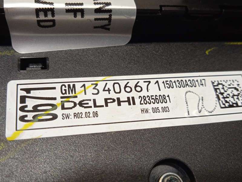 Recambio de mando multifuncion para opel astra j sports tourer 1.6 cdti dpf referencia OEM IAM 13435148 13406671 - Blanco 6