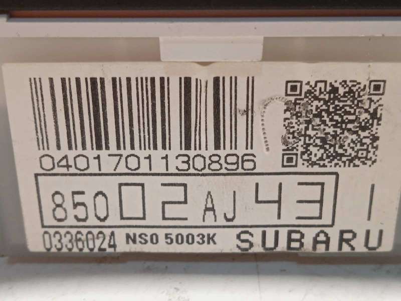 Recambio de cuadro instrumentos para subaru legacy lim. b14 limited referencia OEM IAM 85002AJ431 85021AJ201 - Blanco 6