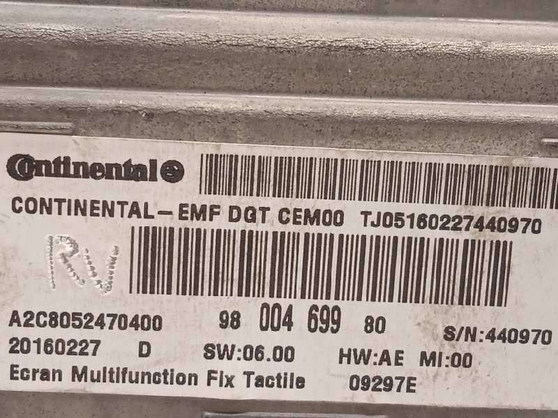 Recambio de pantalla multifuncion para ds 4 desire referencia OEM IAM 9800469980 6