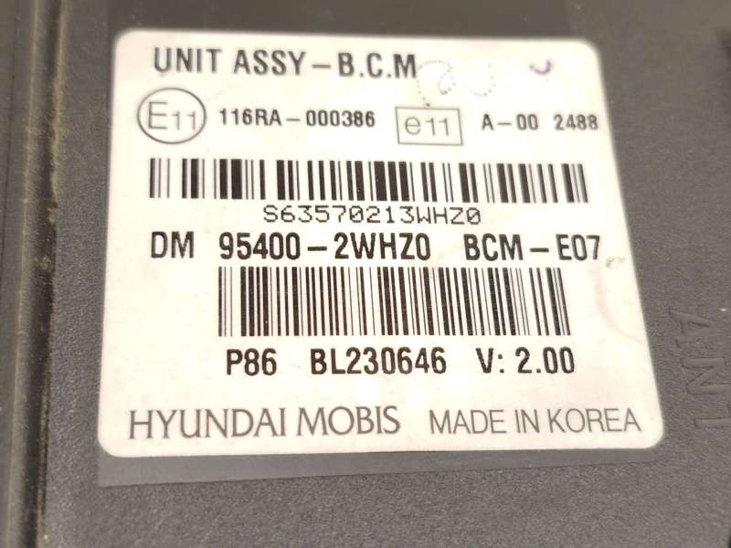Recambio de modulo electronico para hyundai santa fé iii (dm, dma) 2.2 crdi referencia OEM IAM 954002WHZ0 - Blanco 3