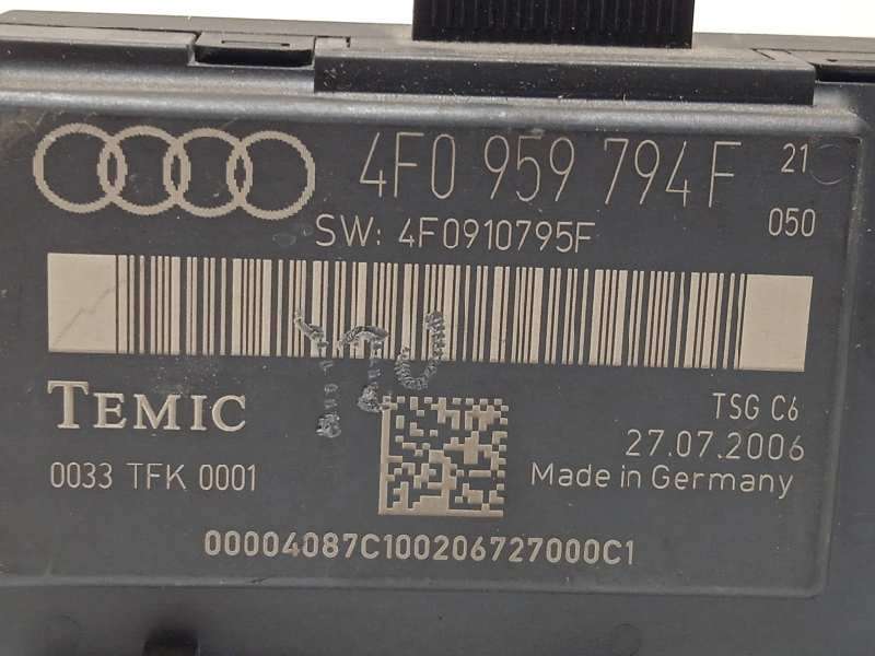 Recambio de modulo confort para audi a6 berlina (4f2) 3.0 tdi quattro (171kw) referencia OEM IAM 4F0959794F - Gris 4