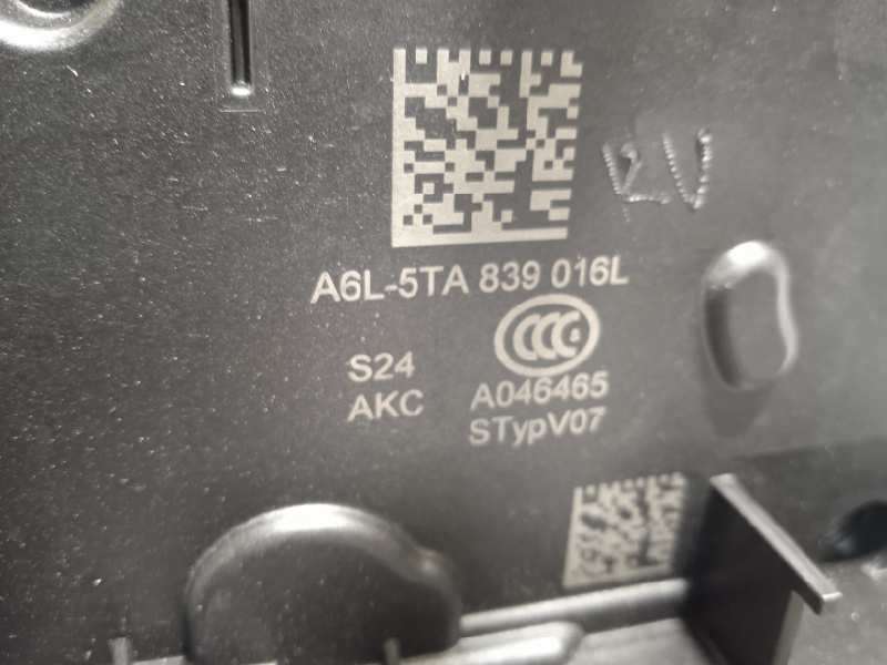 Recambio de cerradura puerta trasera derecha para volkswagen t-roc advance referencia OEM IAM 5TA839016L - Azul 5
