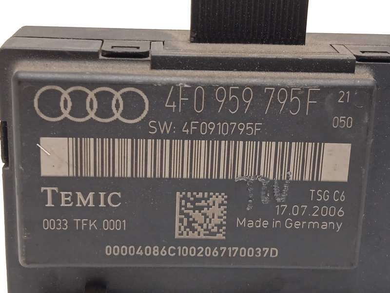 Recambio de modulo confort para audi a6 berlina (4f2) 3.0 tdi quattro (171kw) referencia OEM IAM 4F0959795F - Gris 4