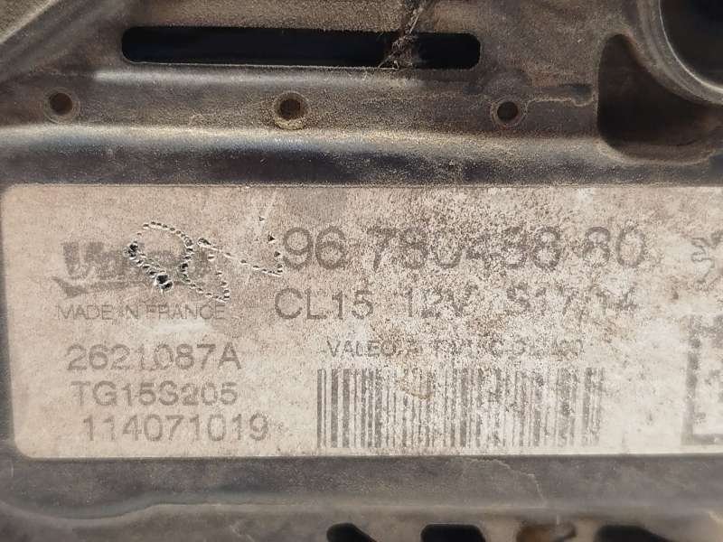 Recambio de alternador para peugeot 207/207+ (wa_, wc_) 1.4 hdi referencia OEM IAM 9678048880 2621087A TG15S205 4