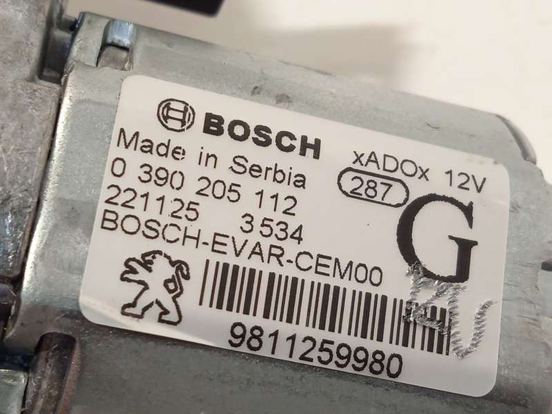 Recambio de motor limpia trasero para peugeot 3008 ii suv (mc_, mr_, mj_, m4_) 1.5 bluehdi 130 referencia OEM IAM 9811259980  03 - Gris 4