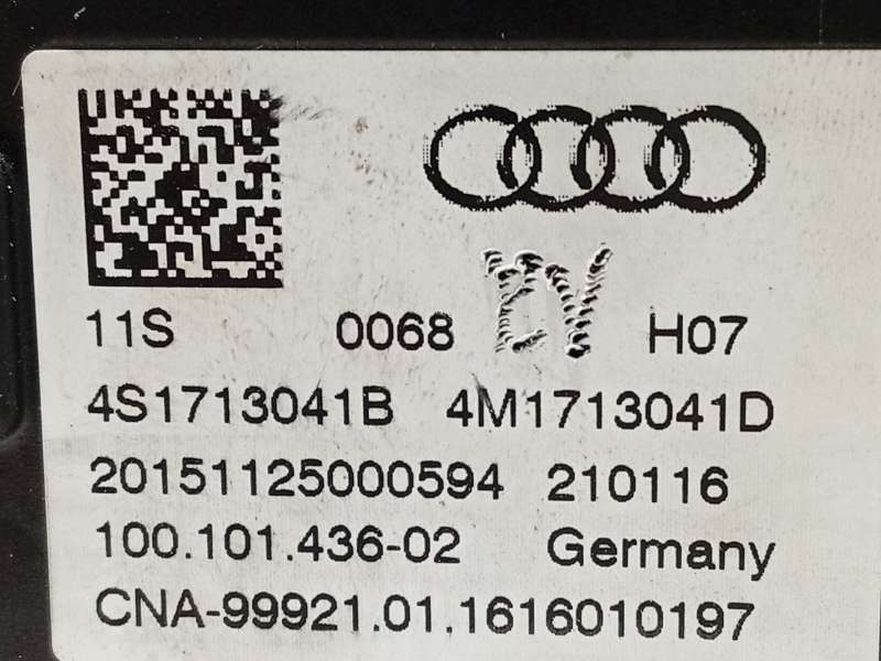 Recambio de palanca cambio para audi r8 (4s3, 4sp) 5.2 fsi quattro referencia OEM IAM 4S1713041B 4M1713041D - Amarillo 5