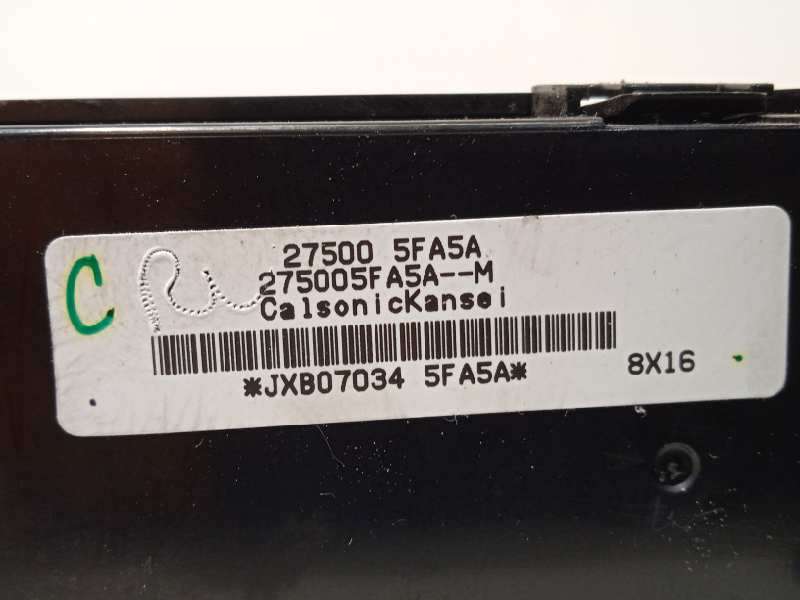 Recambio de mando climatizador para nissan micra v (k14) acenta referencia OEM IAM 275005FA5A 5