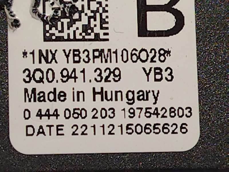 Recambio de modulo electronico para volkswagen passat b8 (3g2, cb2) 2.0 tdi referencia OEM IAM 3Q0941329  0444050203 4