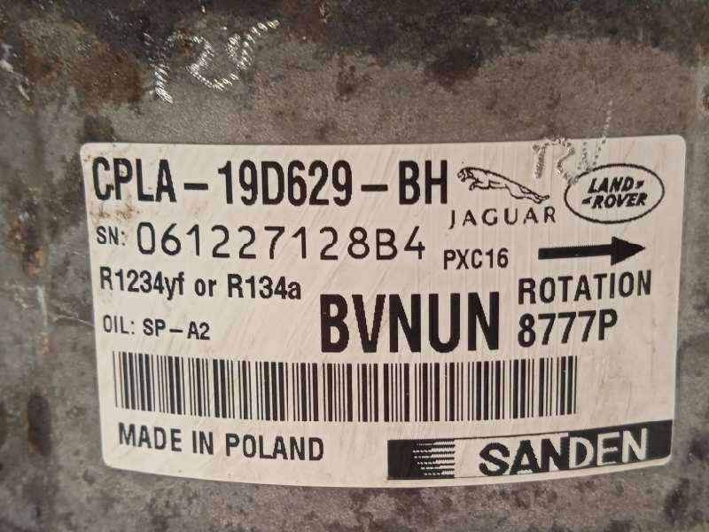 Recambio de compresor aire acondicionado para land rover discovery sport 2.0 td4 cat referencia OEM IAM CPLA19D629BH LR112585 - Negro 5