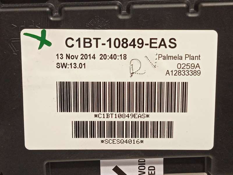 Recambio de cuadro instrumentos para ford fiesta vi (cb1, ccn) 1.25 referencia OEM IAM C1BT10849EAS 2086524 5