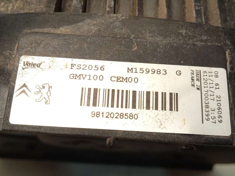 Recambio de electroventilador para citroën c4 cactus feel referencia OEM IAM 9812028580 - Rojo 3