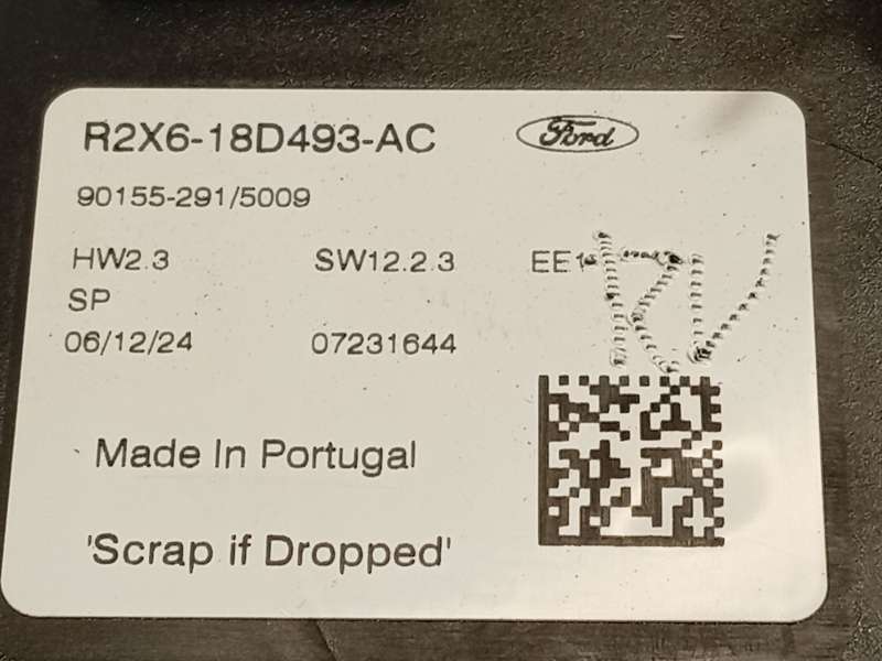 Recambio de modulo electronico para ford tourneo courier 1.0 ecoboost referencia OEM IAM R2X618D493AC 2745430 4